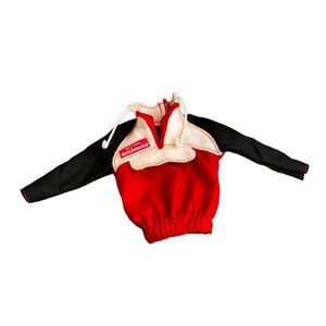 Barbie March of Dimes Walk America Windbreaker Jacket Pullover 1998 Red Black